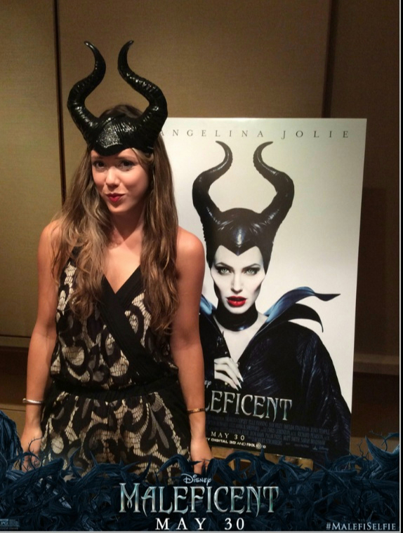 Mel has the MALEFICENT exclusive with Sam Riley, Diaval.