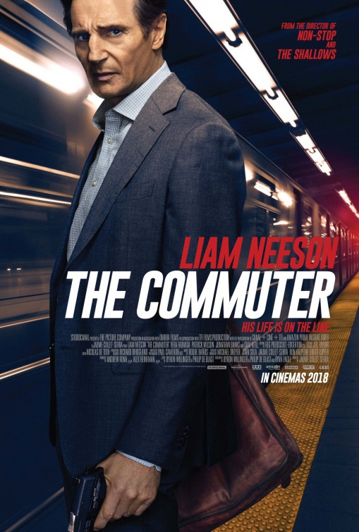 Liam Neeson in “The Commuter”  in Theaters.