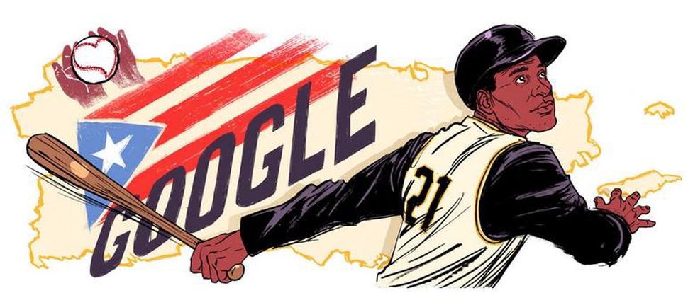 Google Doodle Honors Roberto Clemente