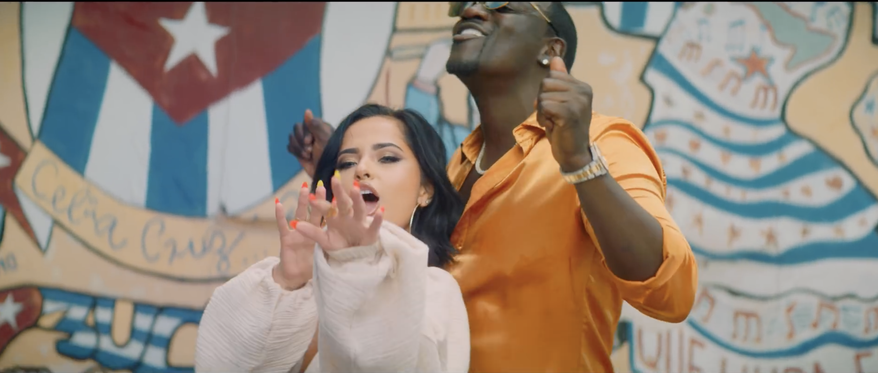Becky G & Akon In Miami!