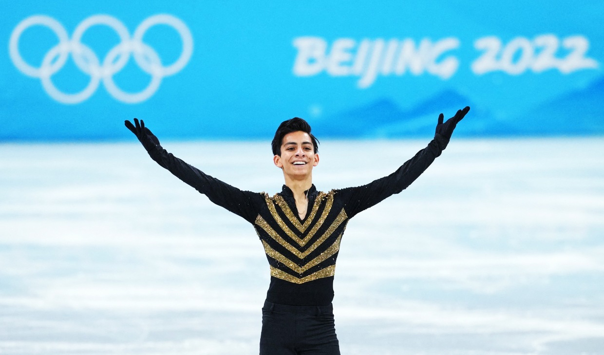 Mexican Figure Skater At the Olympics