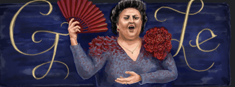 Montserrat Caballé Honored By Google