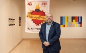 Jacobo Lovo at Latino Arts, Inc. during its 40th anniversary year