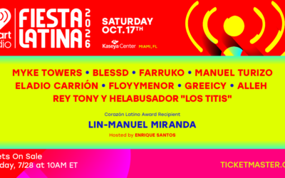 Latin Music Stars Lead the 2026 iHeartRadio Fiesta Latina Lineup