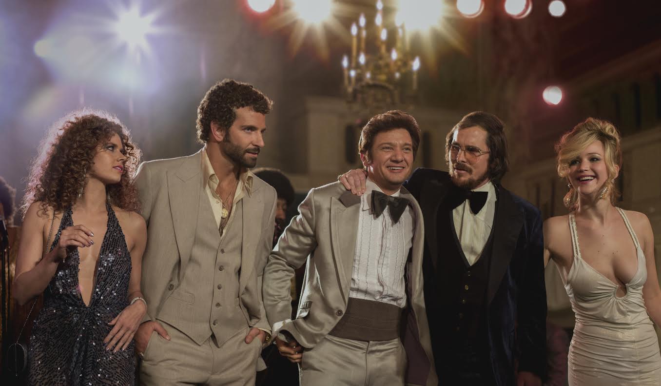 All star cast of, American Hustle, hits theaters December 20th.