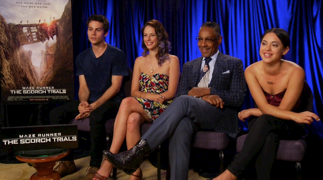 The Cast of Maze Runner: The Scorch Trials talks to Meli