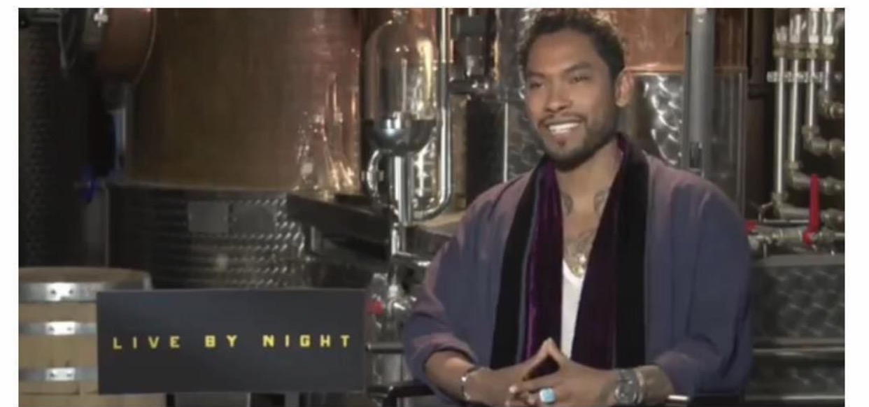 R&B singer Miguel chats Live by Night