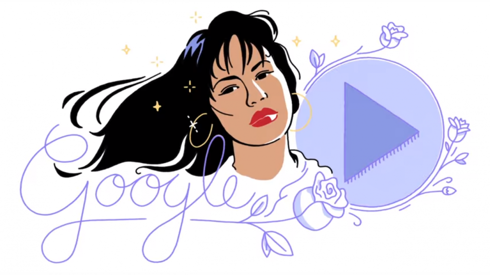 Google Doodle Celebrates The Queen Selena Quintanilla