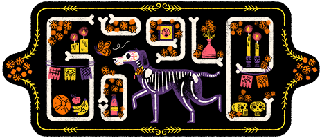 Google Doodle Celebrates Day Of The Dead