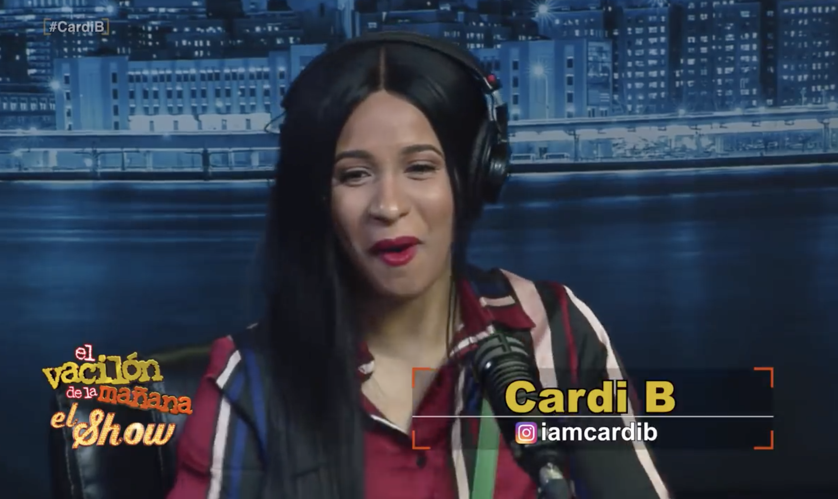 Cardi B Spanish Interview